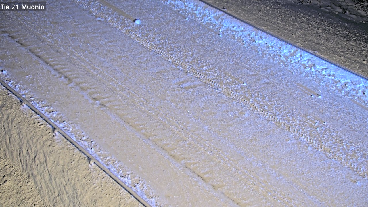 Weather Camera Image Väg 21 Muonio, Muonio, Lappi