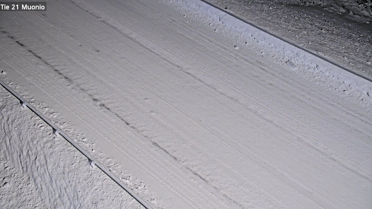 Weather Camera Image Väg 21 Muonio, Muonio, Lappi