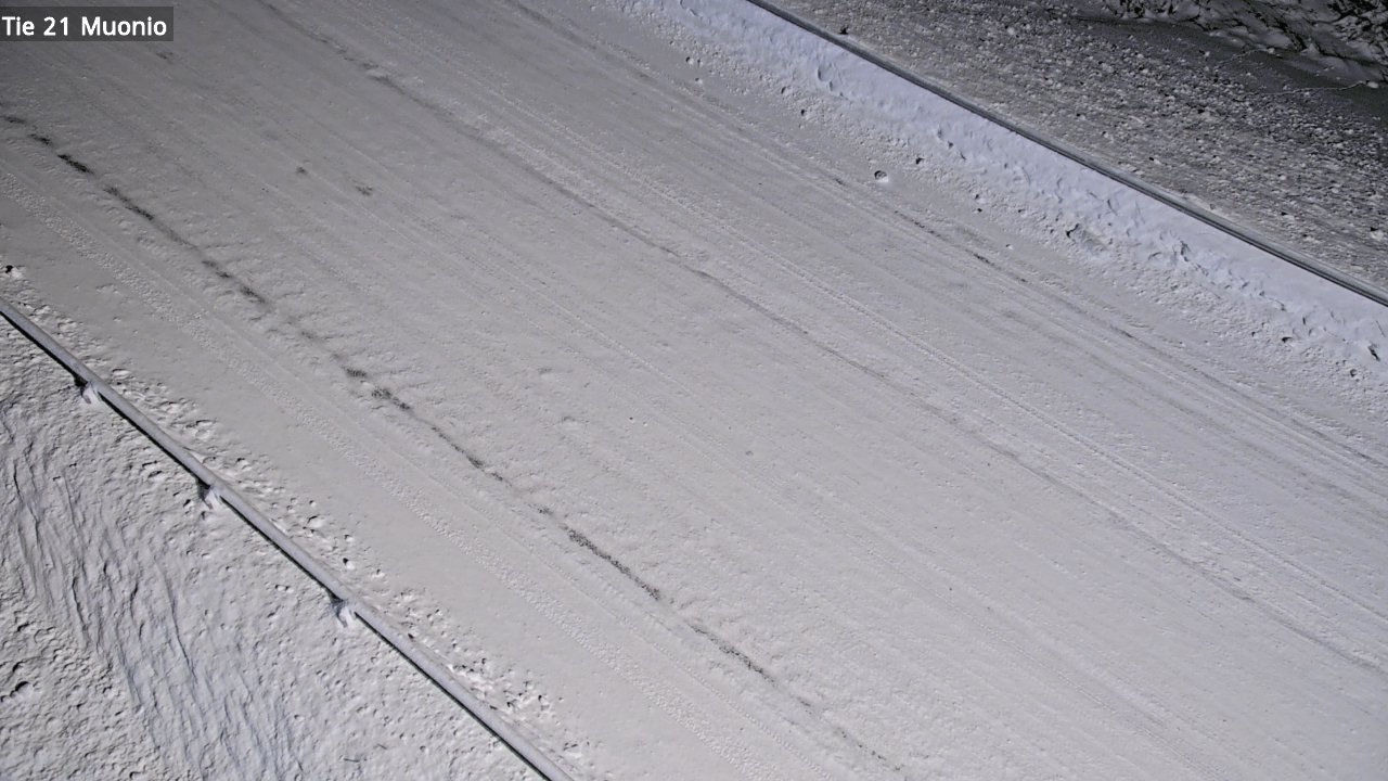 Weather Camera Image Väg 21 Muonio, Muonio, Lappi