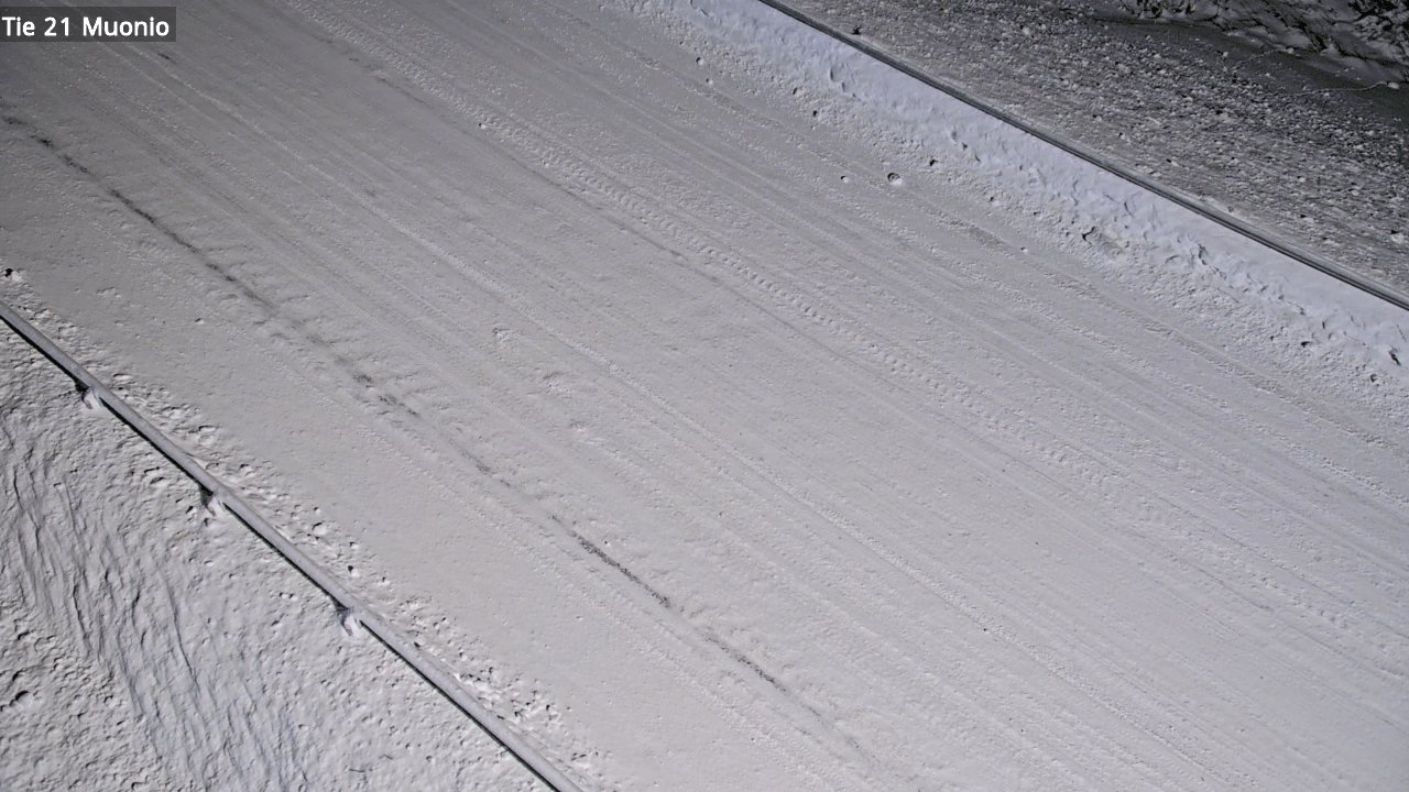 Weather Camera Image Väg 21 Muonio, Muonio, Lappi