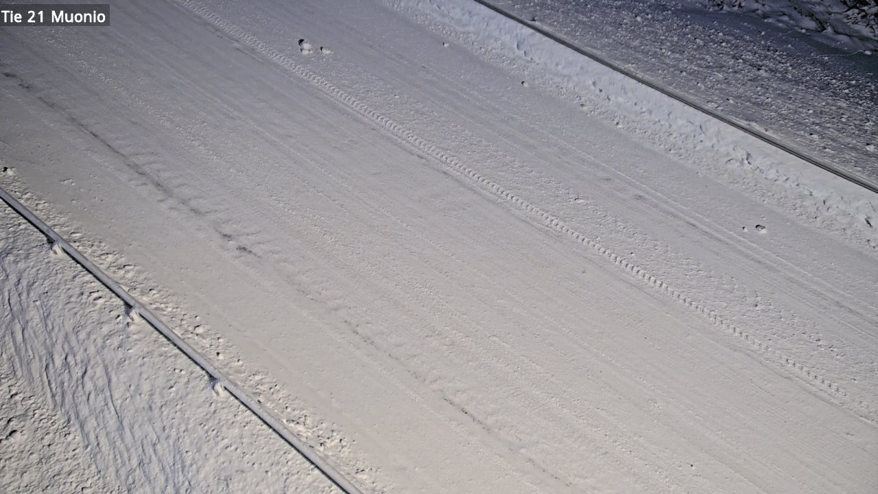 Weather Camera Image Väg 21 Muonio, Muonio, Lappi