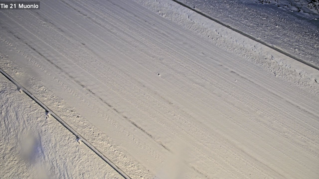 Weather Camera Image Väg 21 Muonio, Muonio, Lappi