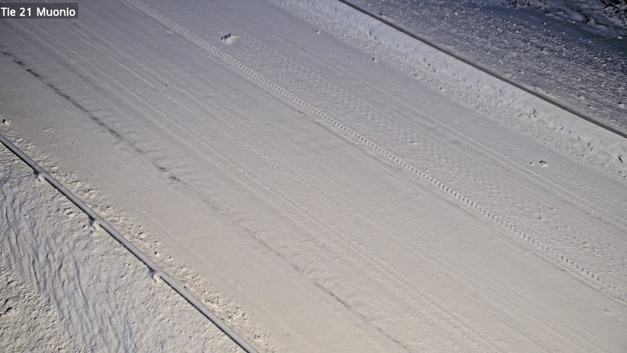 Weather Camera Image Väg 21 Muonio, Muonio, Lappi