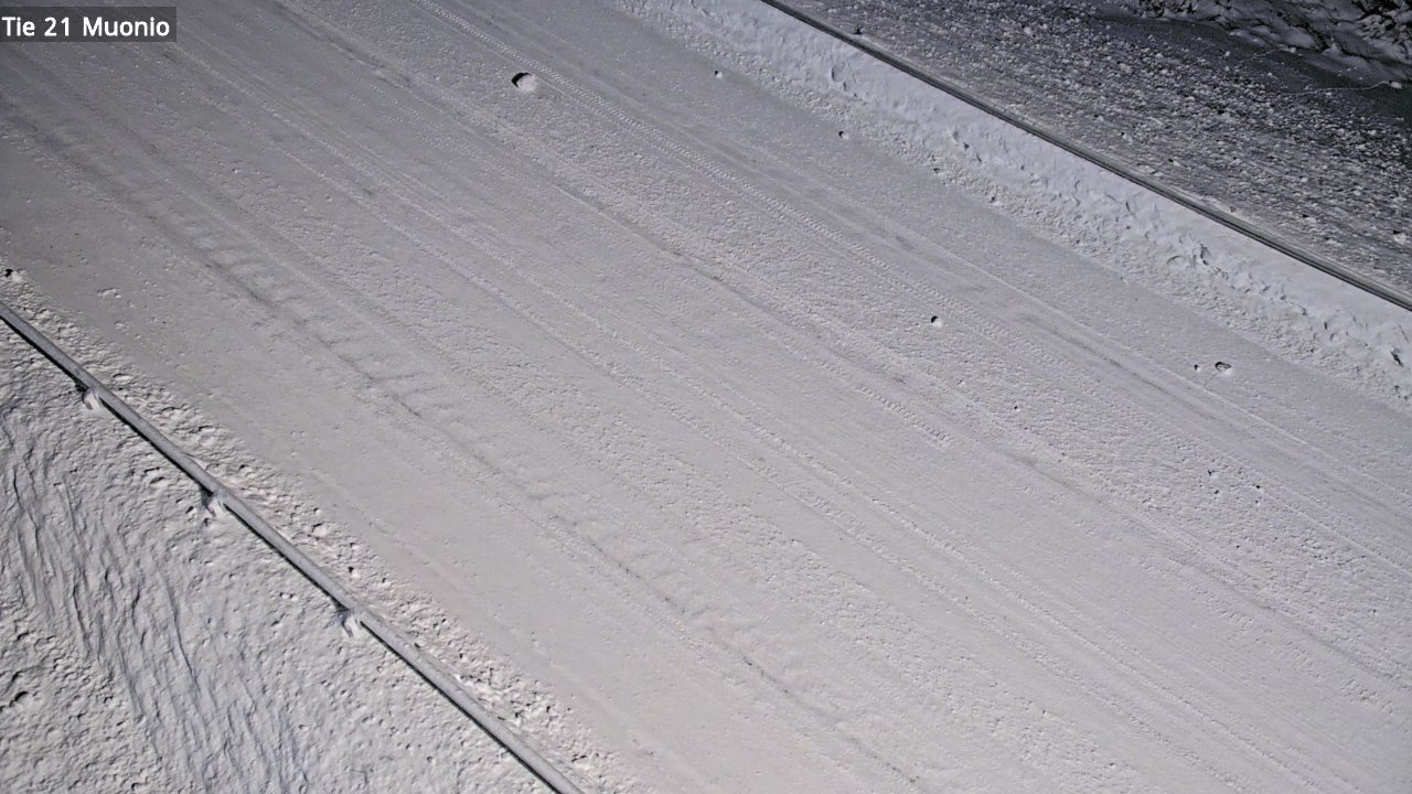 Weather Camera Image Väg 21 Muonio, Muonio, Lappi