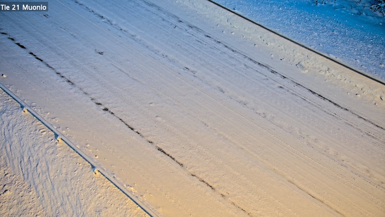 Weather Camera Image Road 21 Muonio, Muonio, Lappi