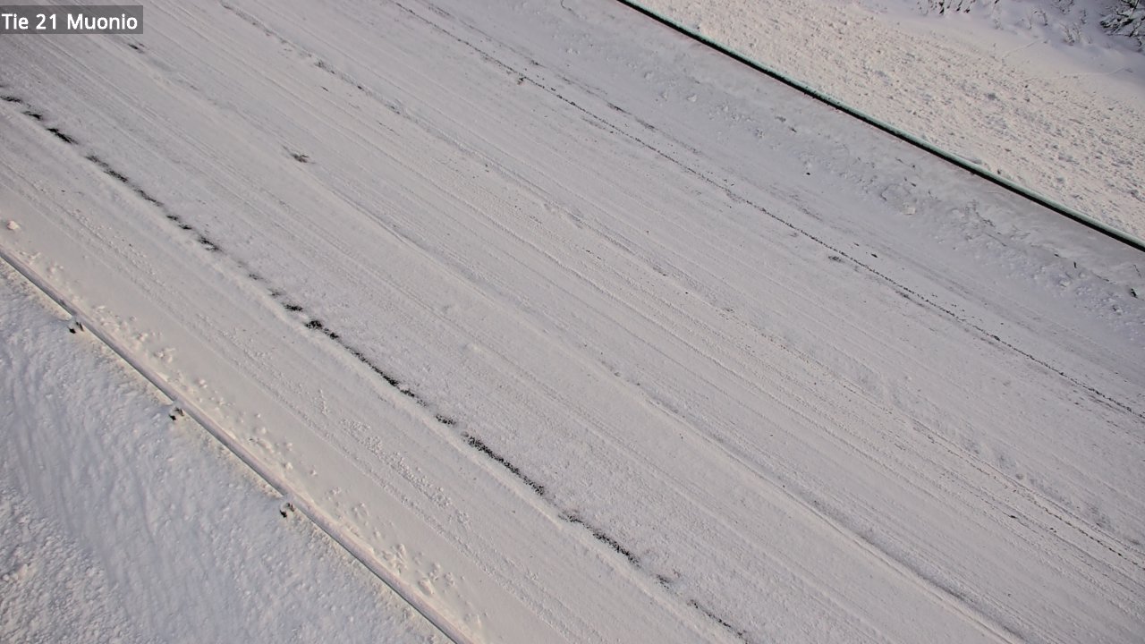 Weather Camera Image Väg 21 Muonio, Muonio, Lappi