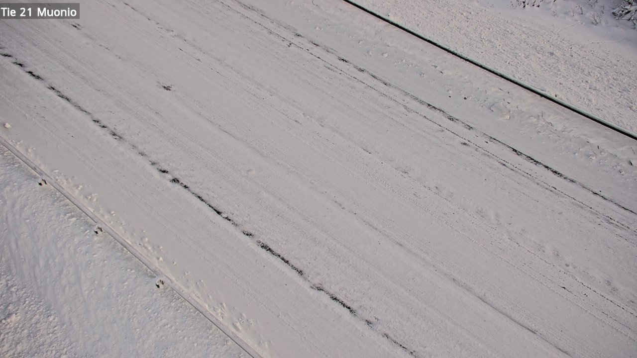 Weather Camera Image Väg 21 Muonio, Muonio, Lappi