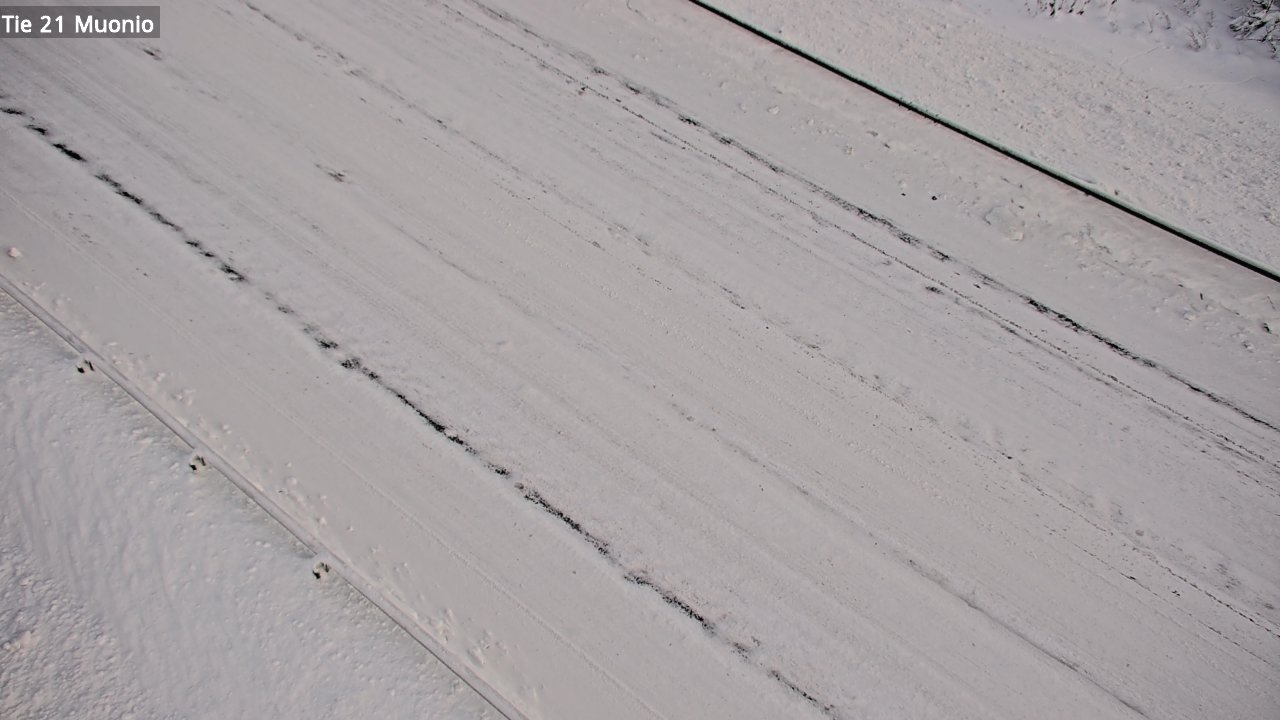 Weather Camera Image Väg 21 Muonio, Muonio, Lappi