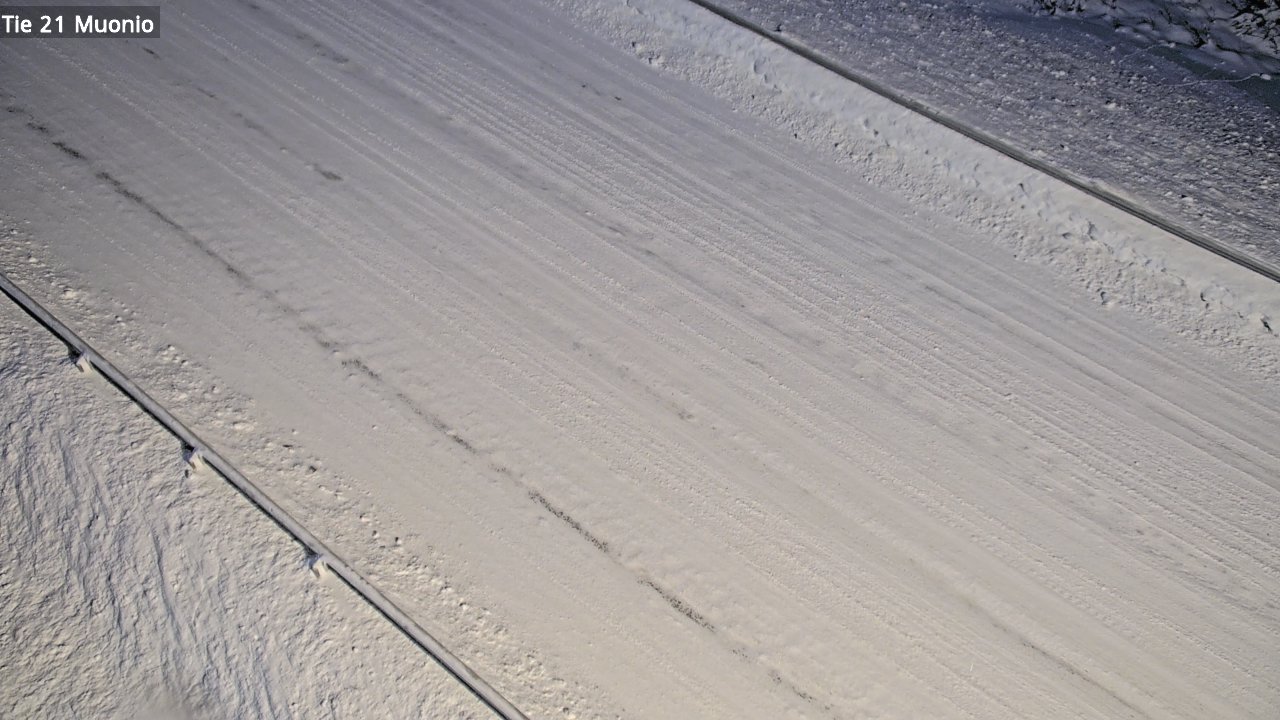 Weather Camera Image Väg 21 Muonio, Muonio, Lappi