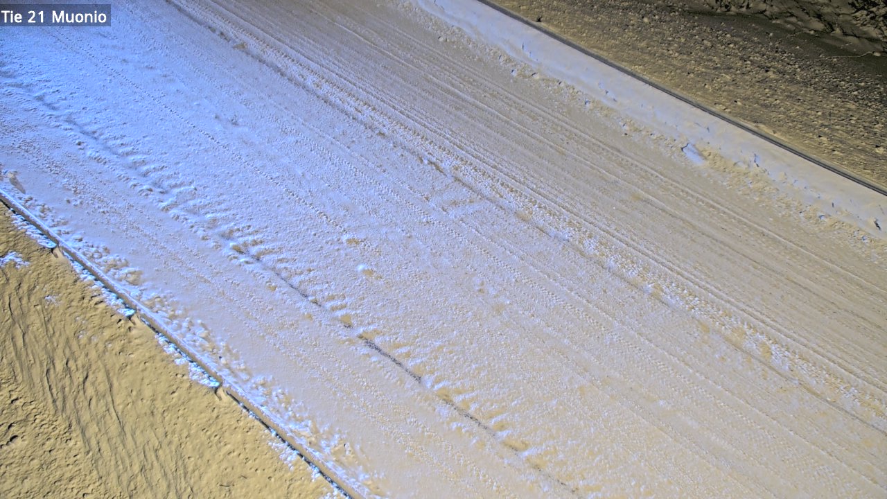 Weather Camera Image Väg 21 Muonio, Muonio, Lappi
