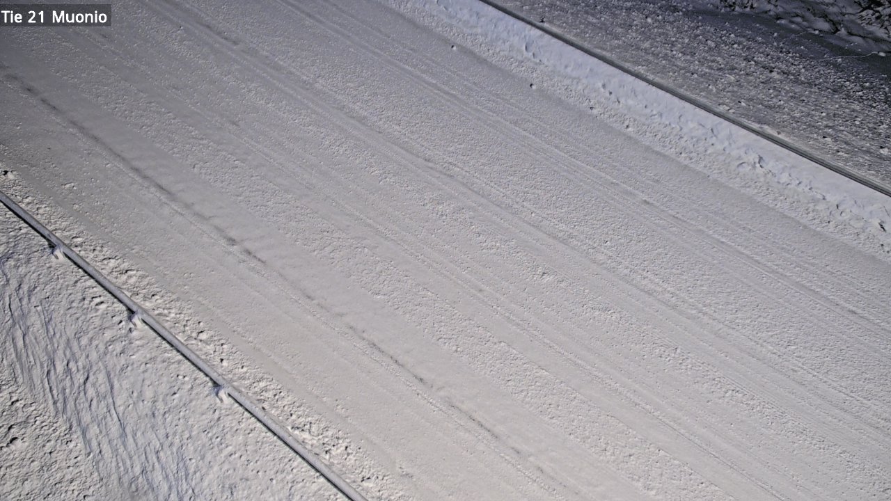 Weather Camera Image Väg 21 Muonio, Muonio, Lappi