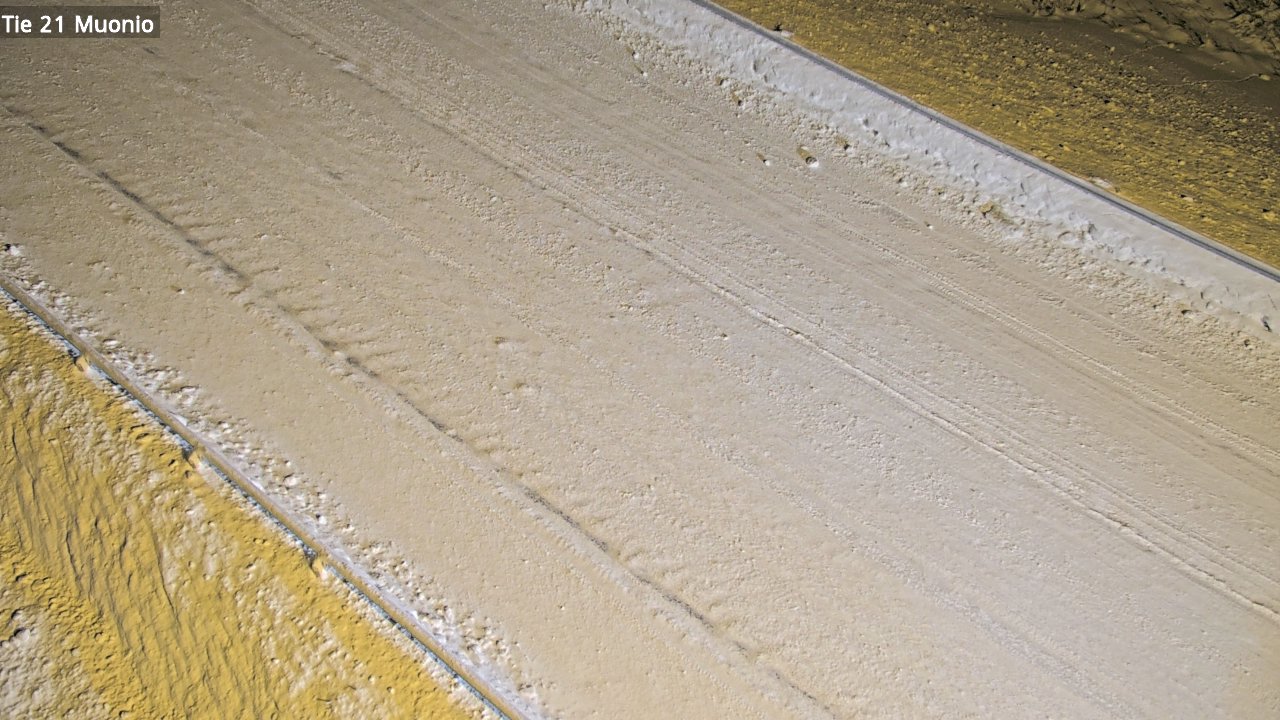 Weather Camera Image Väg 21 Muonio, Muonio, Lappi