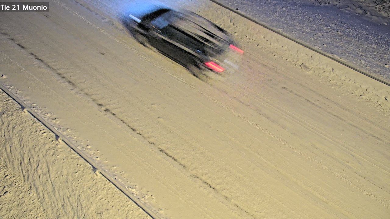 Weather Camera Image Väg 21 Muonio, Muonio, Lappi