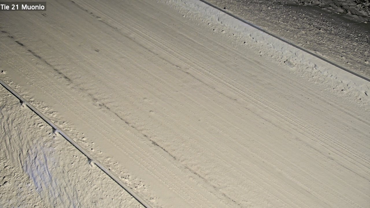 Weather Camera Image Väg 21 Muonio, Muonio, Lappi