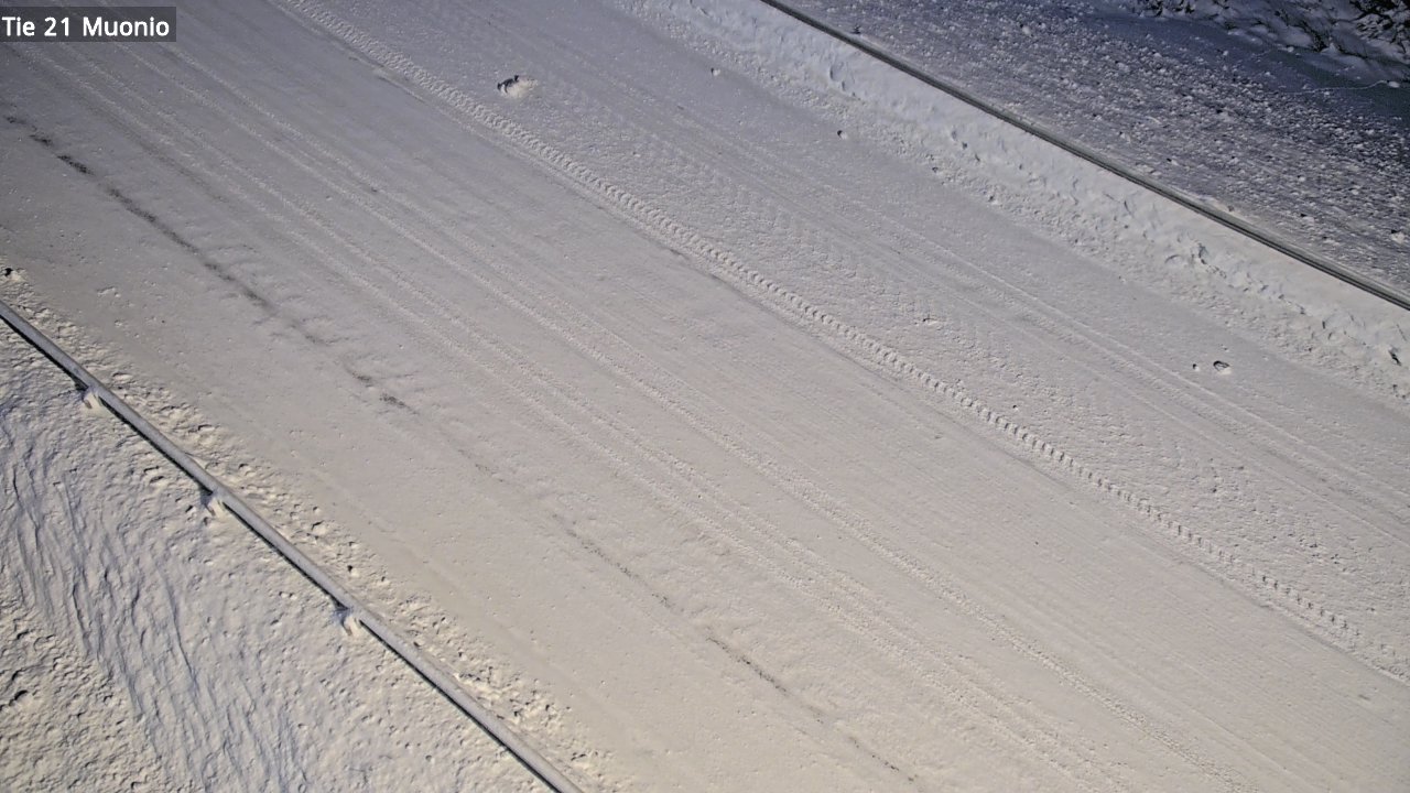 Weather Camera Image Väg 21 Muonio, Muonio, Lappi