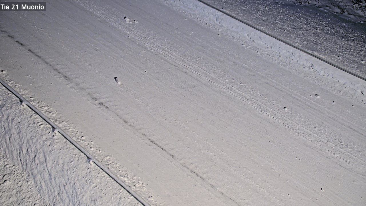 Weather Camera Image Väg 21 Muonio, Muonio, Lappi