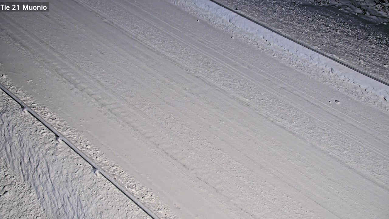 Weather Camera Image Väg 21 Muonio, Muonio, Lappi
