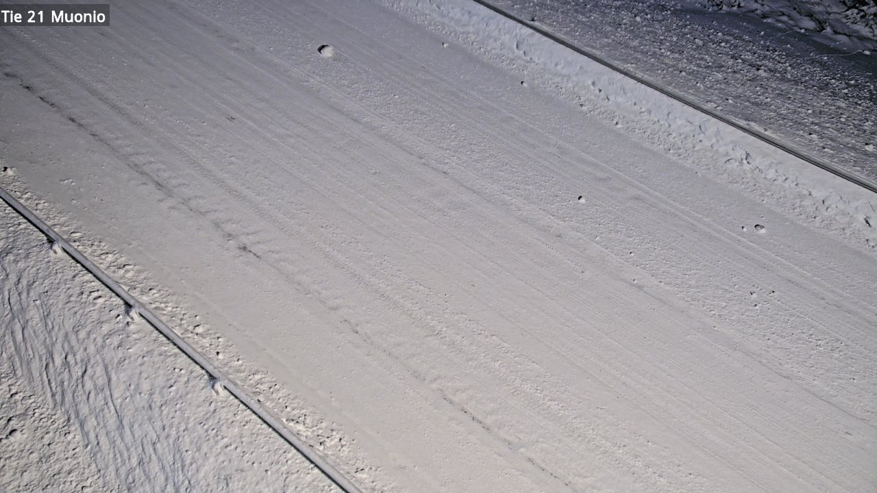 Weather Camera Image Väg 21 Muonio, Muonio, Lappi