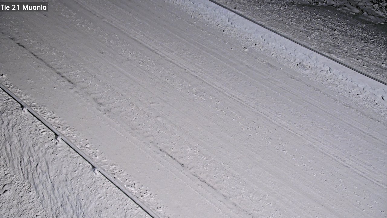 Weather Camera Image Väg 21 Muonio, Muonio, Lappi