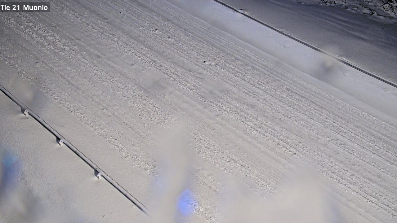 Weather Camera Image Väg 21 Muonio, Muonio, Lappi