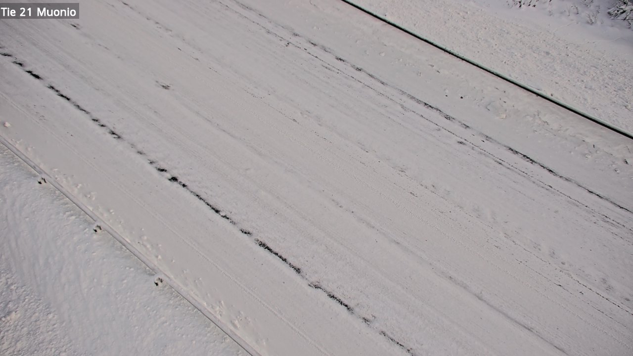 Weather Camera Image Väg 21 Muonio, Muonio, Lappi