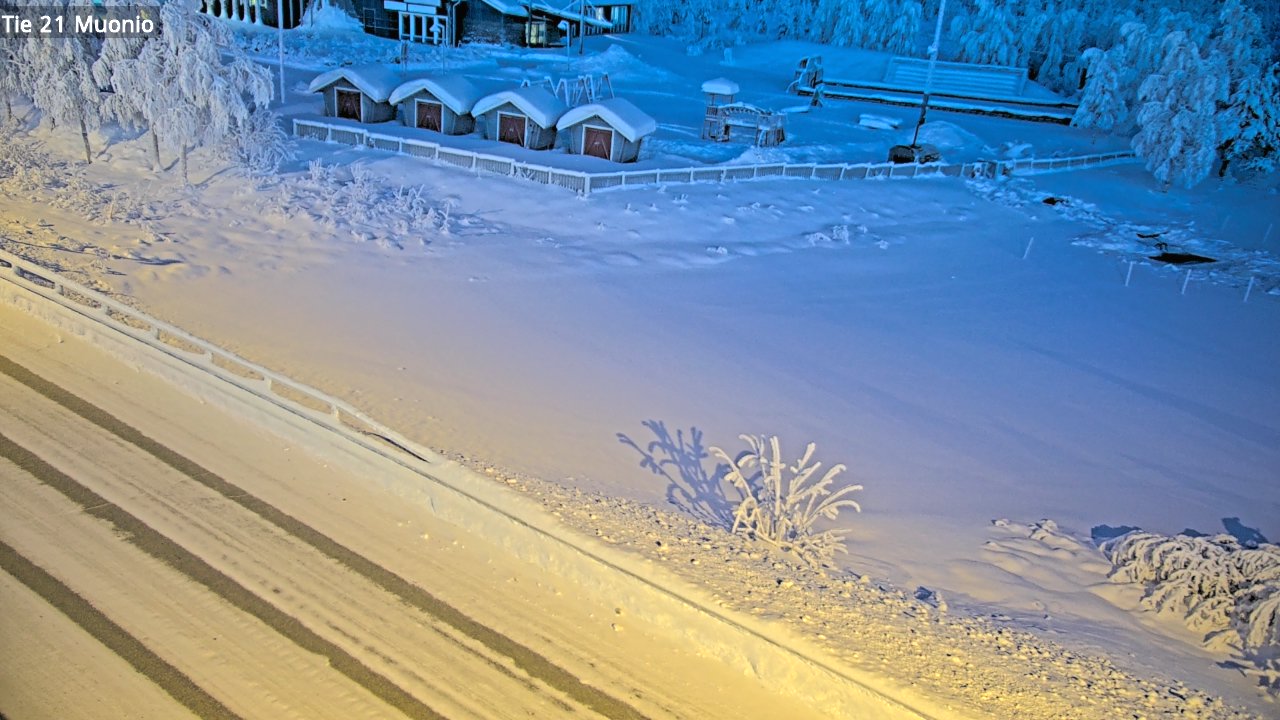 Kelikamerat Kuva Tie 21 Muonio, Muonio, Lappi