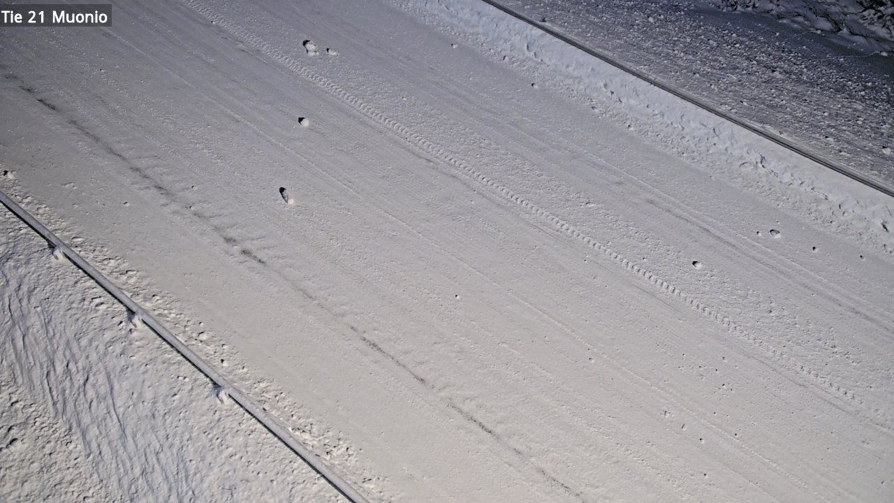 Weather Camera Image Väg 21 Muonio, Muonio, Lappi