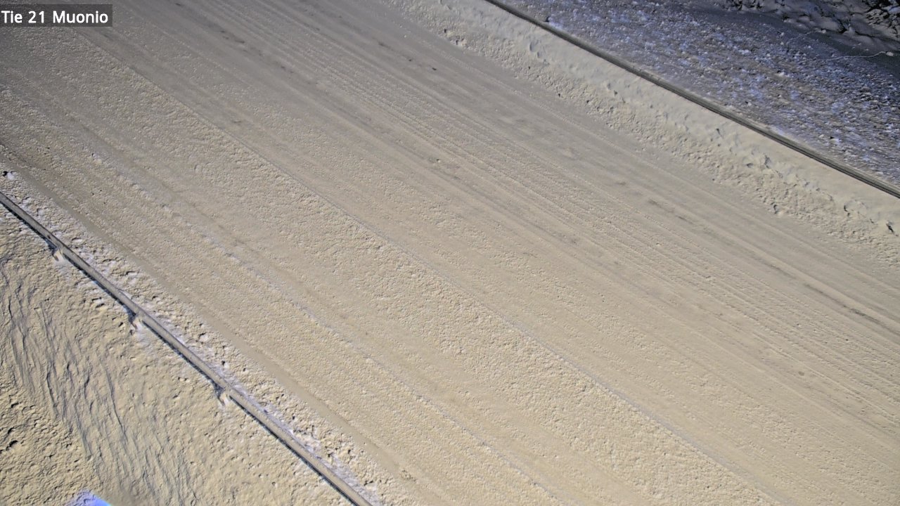 Weather Camera Image Väg 21 Muonio, Muonio, Lappi