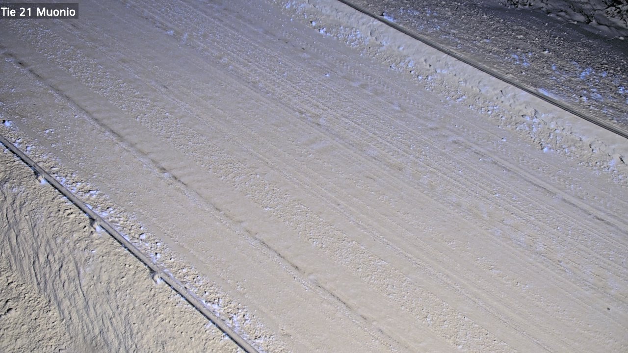 Weather Camera Image Väg 21 Muonio, Muonio, Lappi