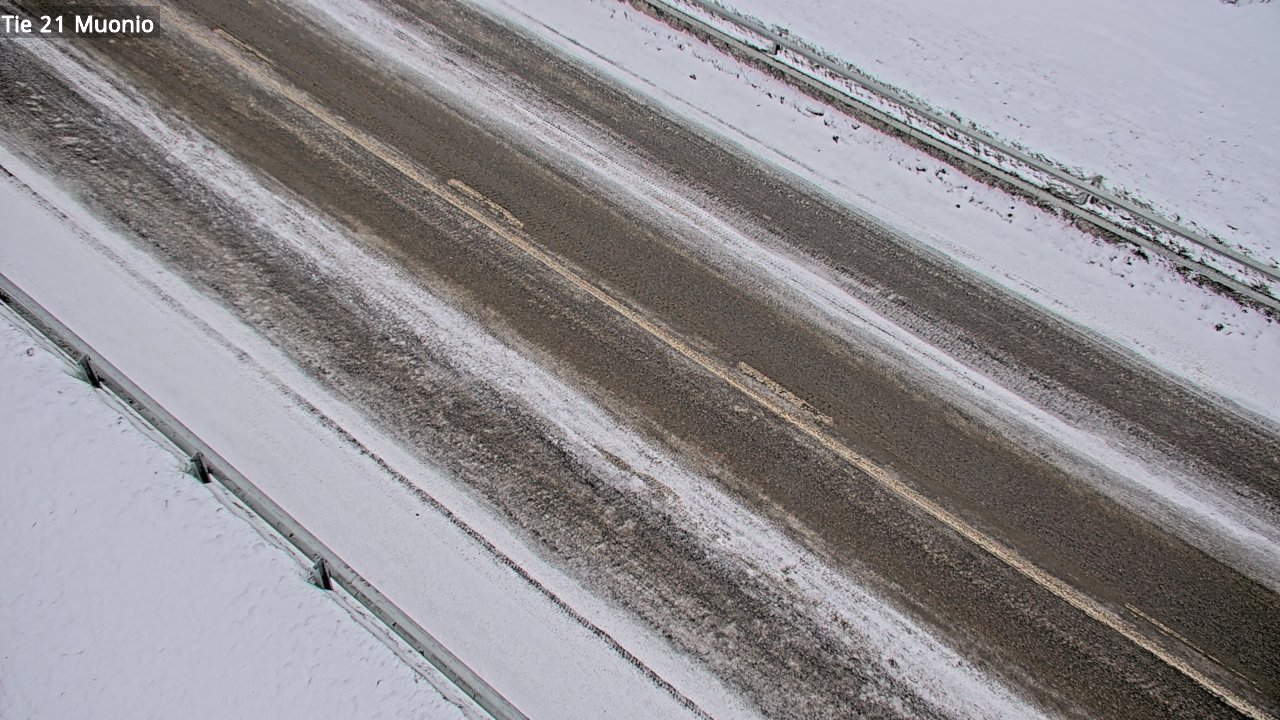 Weather Camera Image Road 21 Muonio, Muonio, Lappi