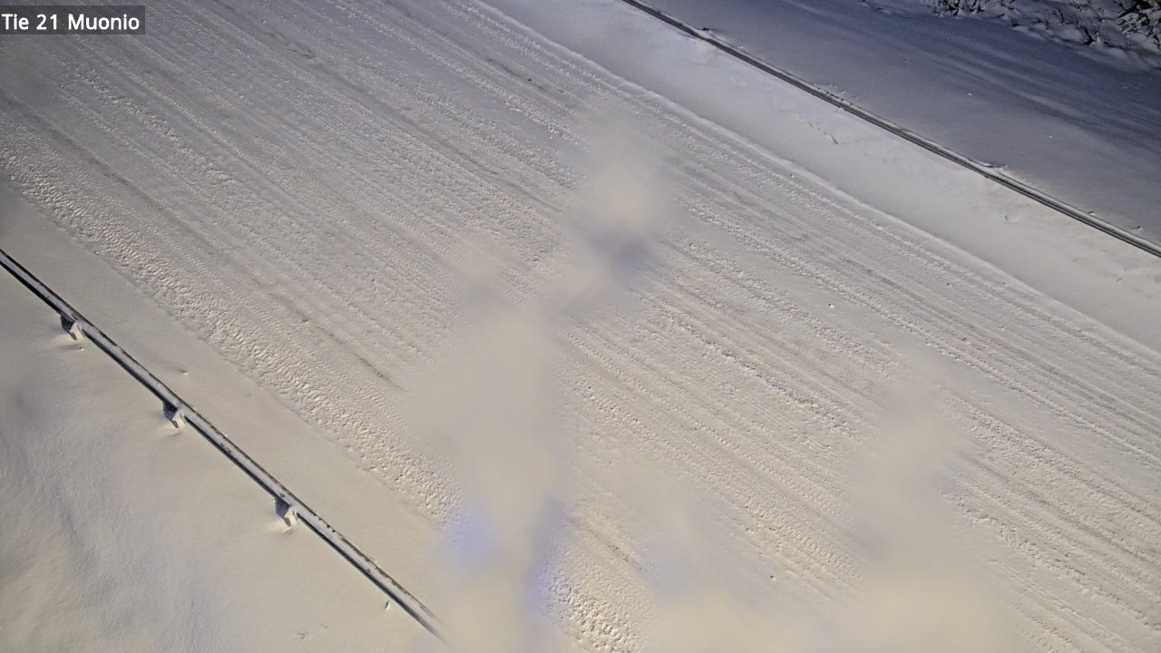 Weather Camera Image Väg 21 Muonio, Muonio, Lappi