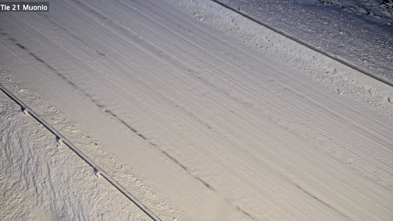 Weather Camera Image Väg 21 Muonio, Muonio, Lappi