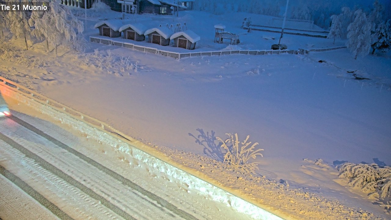 Kelikamerat Kuva Tie 21 Muonio, Muonio, Lappi