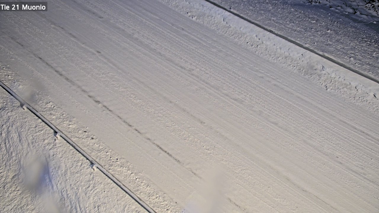 Weather Camera Image Väg 21 Muonio, Muonio, Lappi