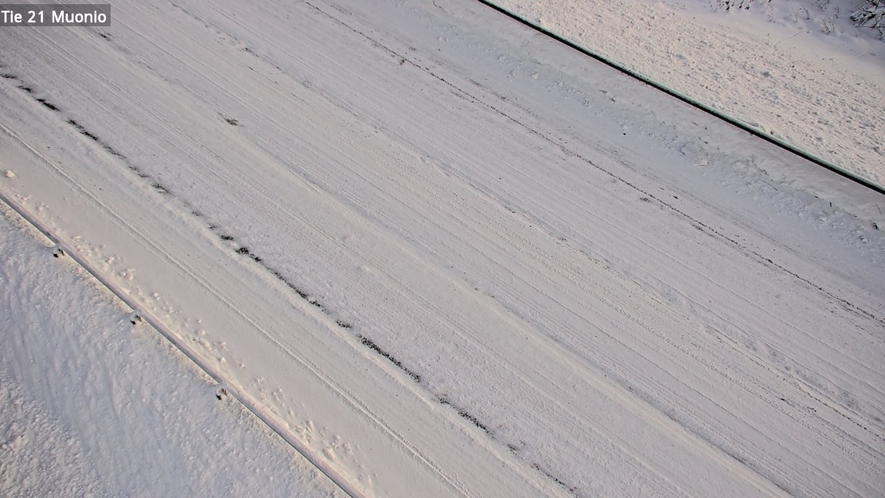 Weather Camera Image Väg 21 Muonio, Muonio, Lappi
