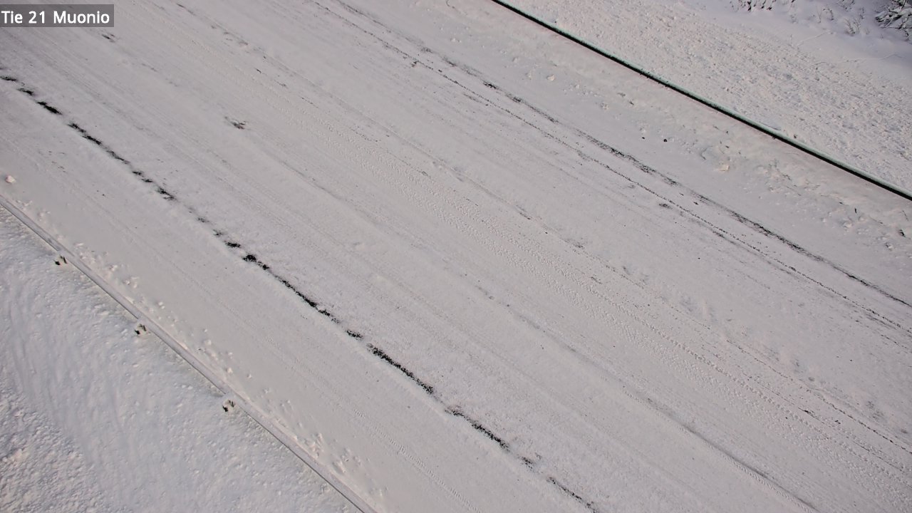 Weather Camera Image Väg 21 Muonio, Muonio, Lappi
