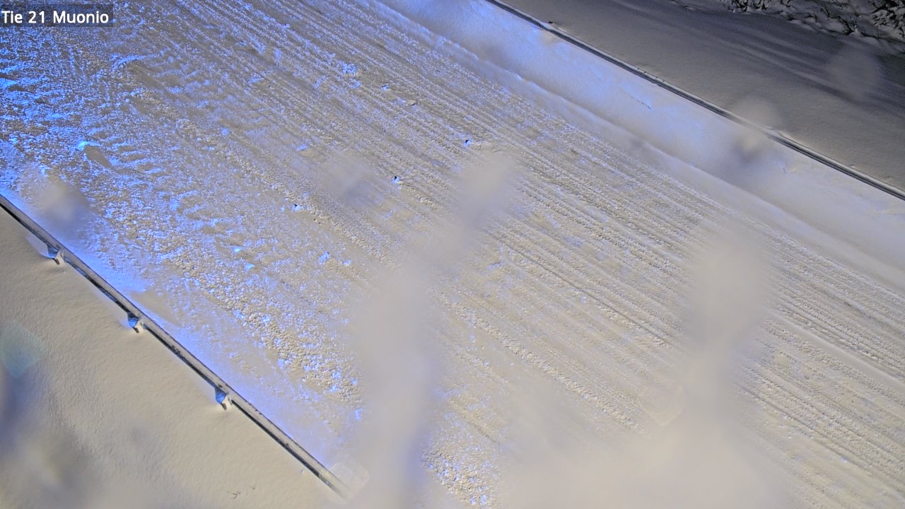 Weather Camera Image Väg 21 Muonio, Muonio, Lappi