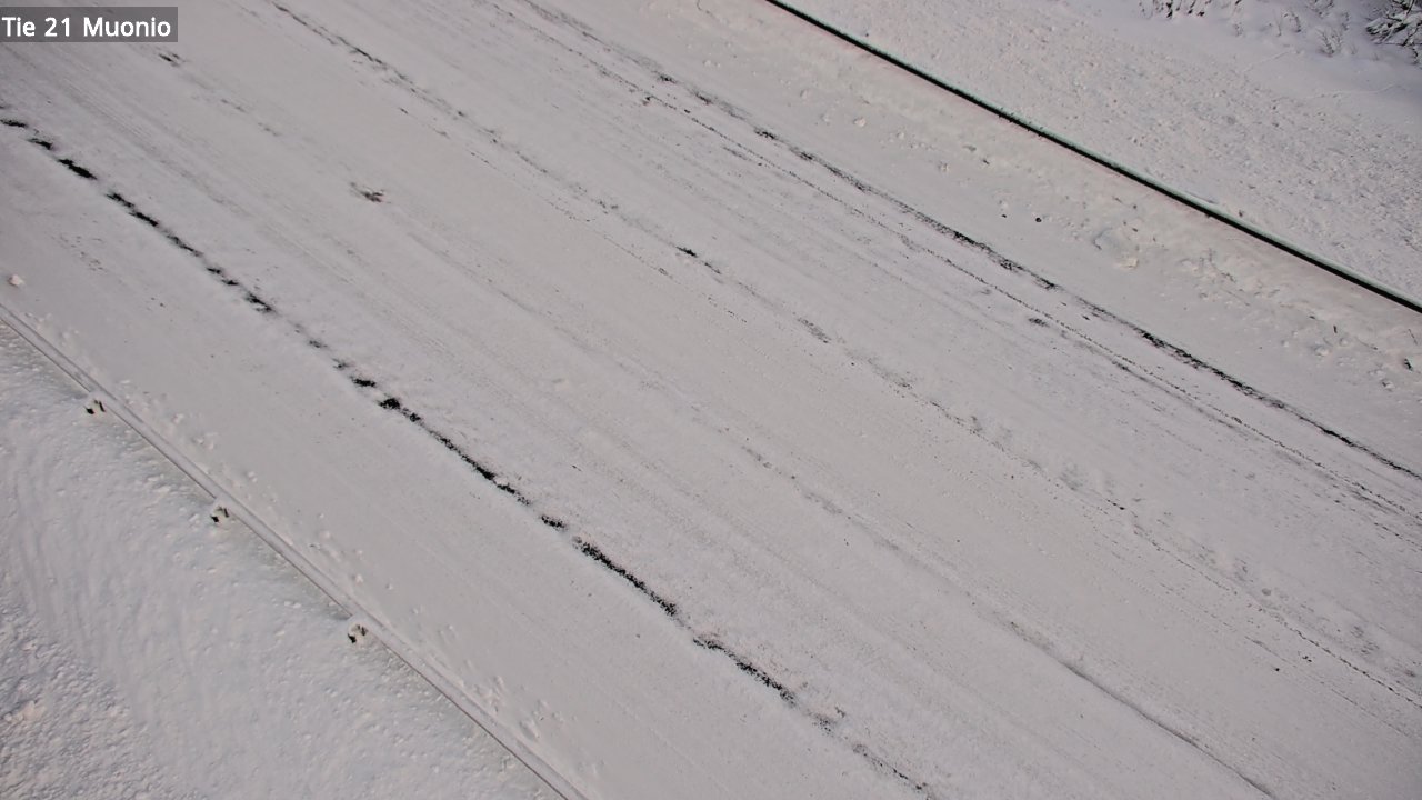 Weather Camera Image Road 21 Muonio, Muonio, Lappi