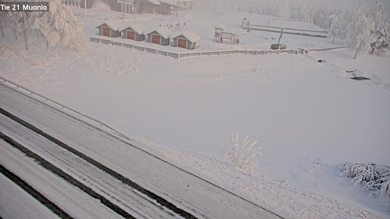 Kelikamerat Kuva Tie 21 Muonio, Muonio, Lappi