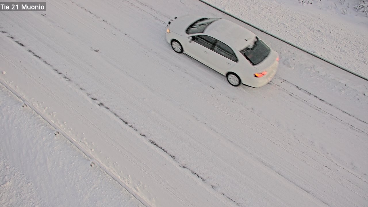 Weather Camera Image Väg 21 Muonio, Muonio, Lappi