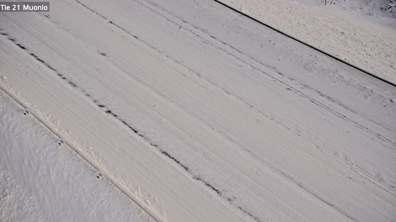 Weather Camera Image Väg 21 Muonio, Muonio, Lappi