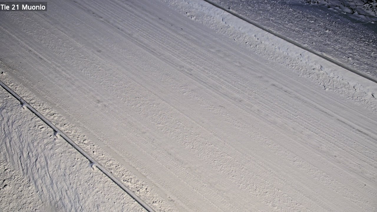 Weather Camera Image Väg 21 Muonio, Muonio, Lappi