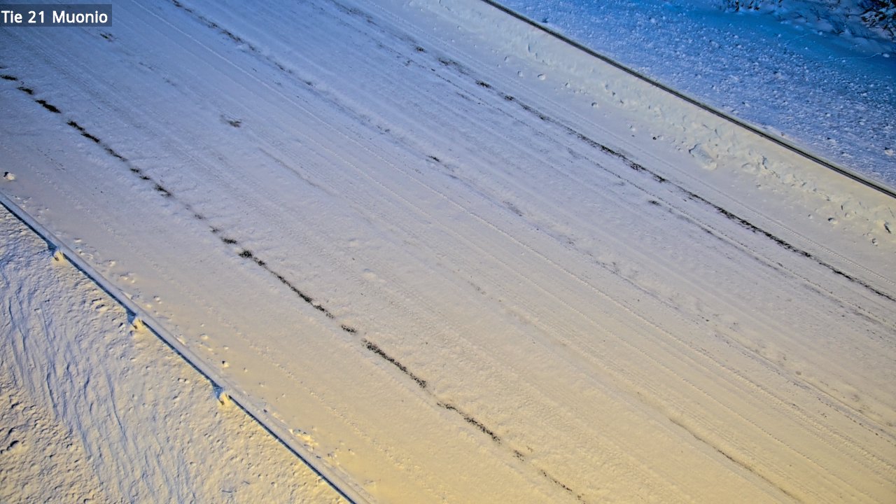 Weather Camera Image Road 21 Muonio, Muonio, Lappi