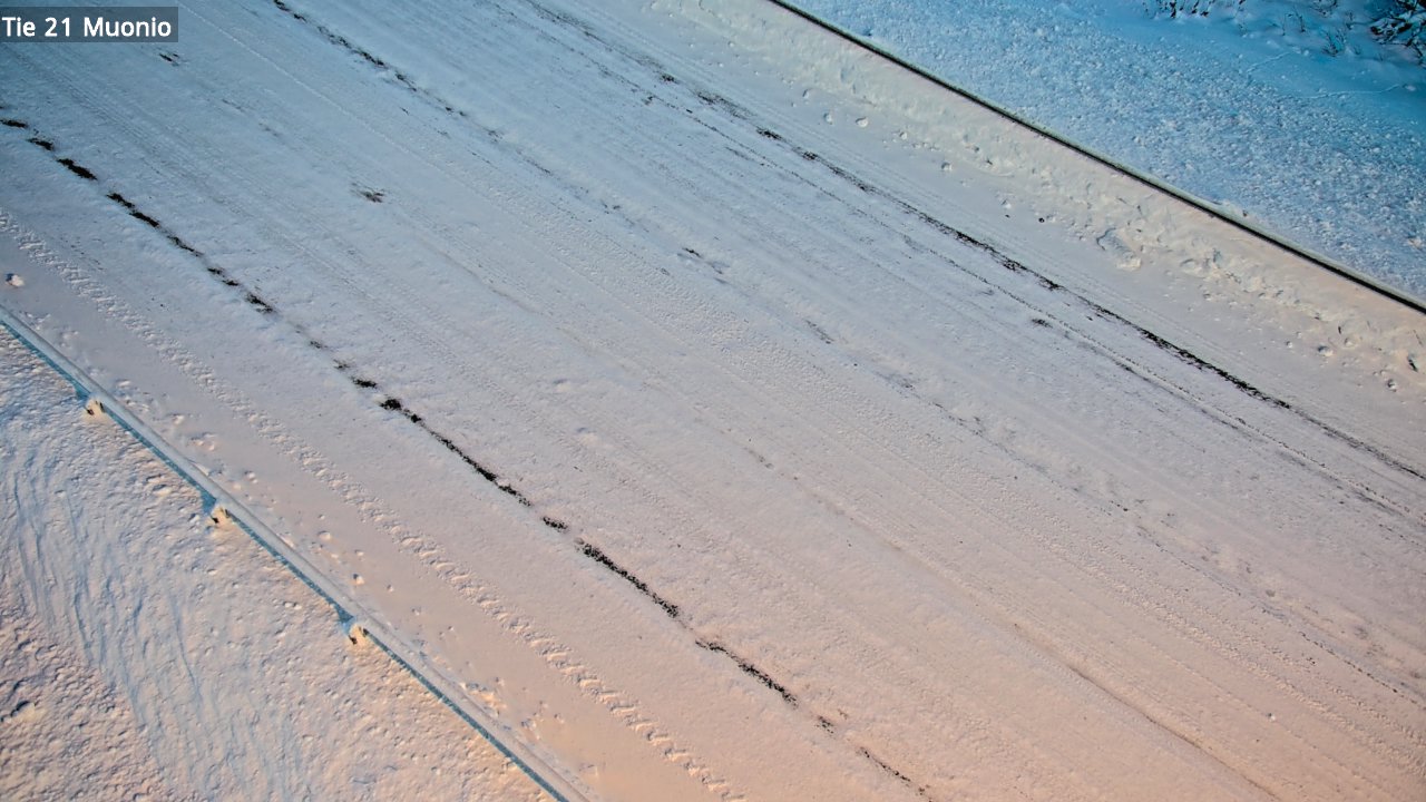 Weather Camera Image Road 21 Muonio, Muonio, Lappi