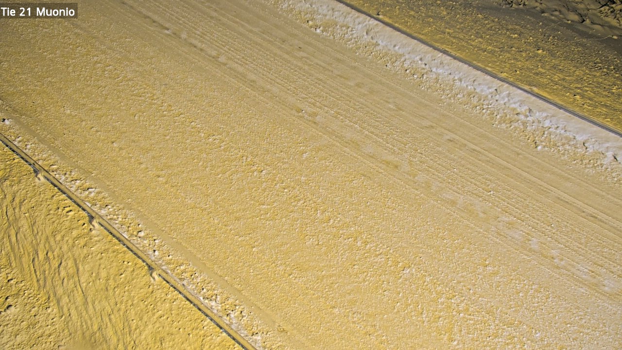 Weather Camera Image Väg 21 Muonio, Muonio, Lappi