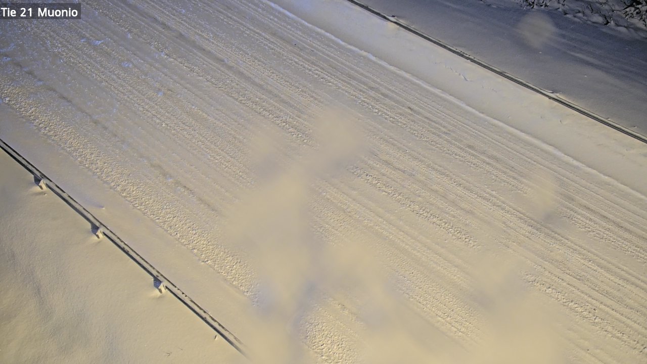 Weather Camera Image Väg 21 Muonio, Muonio, Lappi
