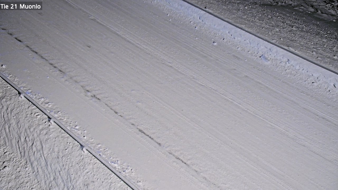 Weather Camera Image Väg 21 Muonio, Muonio, Lappi