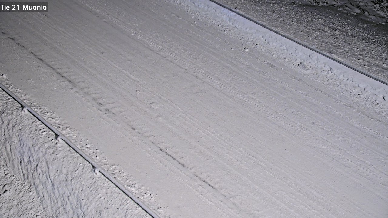 Weather Camera Image Väg 21 Muonio, Muonio, Lappi