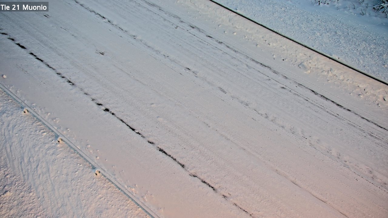 Weather Camera Image Road 21 Muonio, Muonio, Lappi