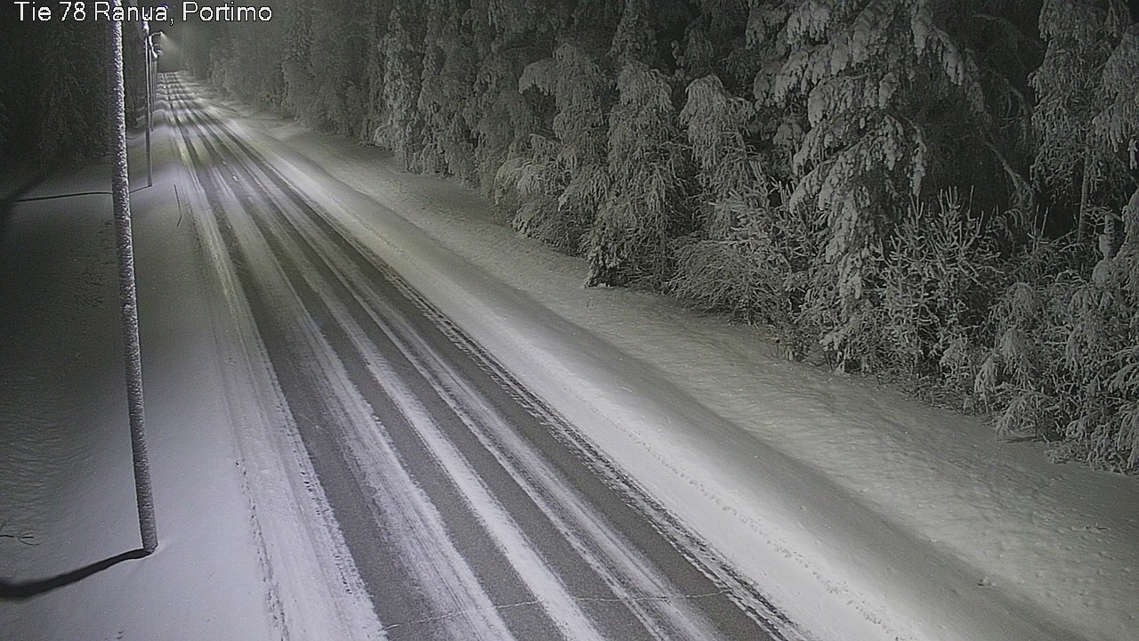 Kelikamerat Kuva Tie 78 Ranua Portimo_Kevyt, Ranua, Lappi